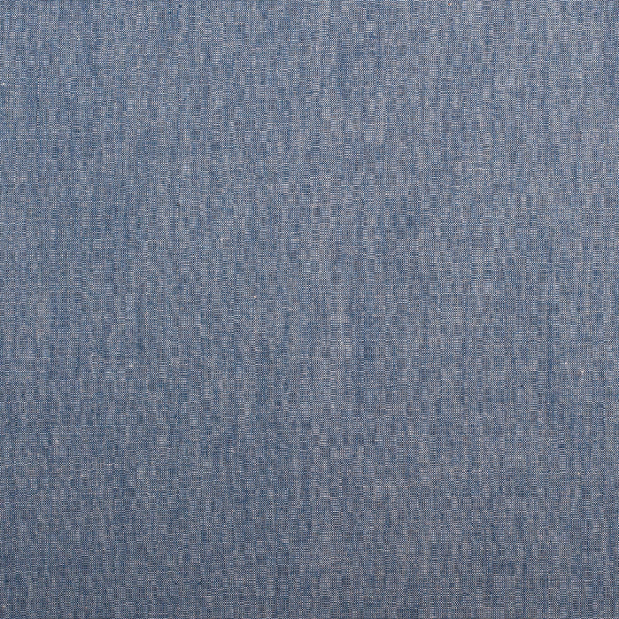 Blue Denim-Like Cotton Chambray | Mood Fabrics