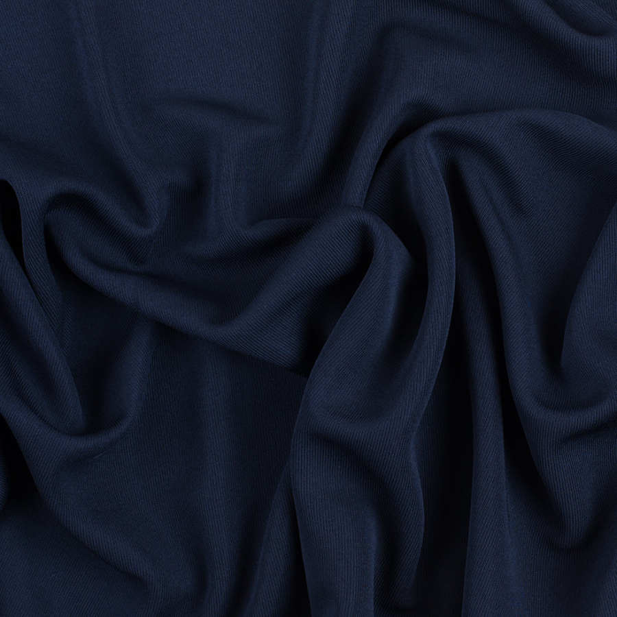 Ralph Lauren Midnight Blue Viscose Matte Jersey | Mood Fabrics