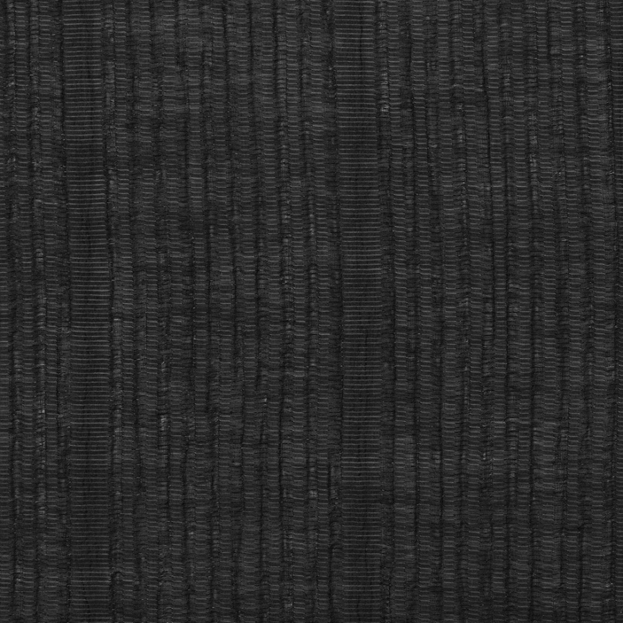 Black Sheer Textural Novelty Woven | Mood Fabrics