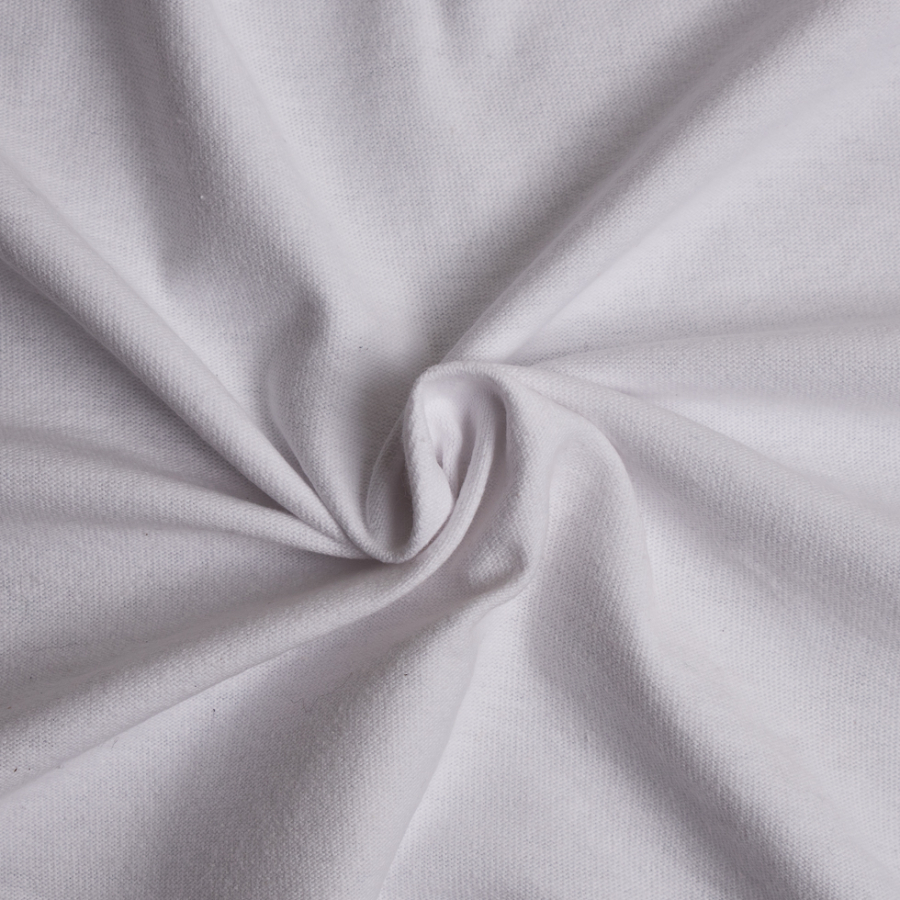 White Cotton Jersey Knit | Mood Fabrics