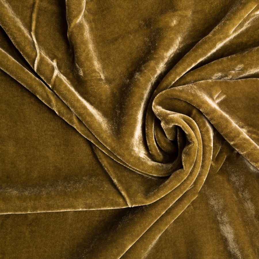 Sage Soft Rayon-Silk Velvet | Mood Fabrics