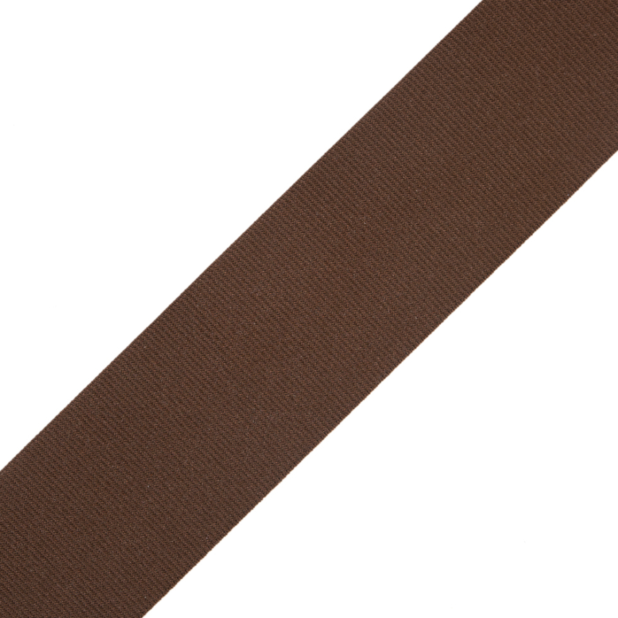 Brown Stretch Grosgrain - 2 | Mood Fabrics