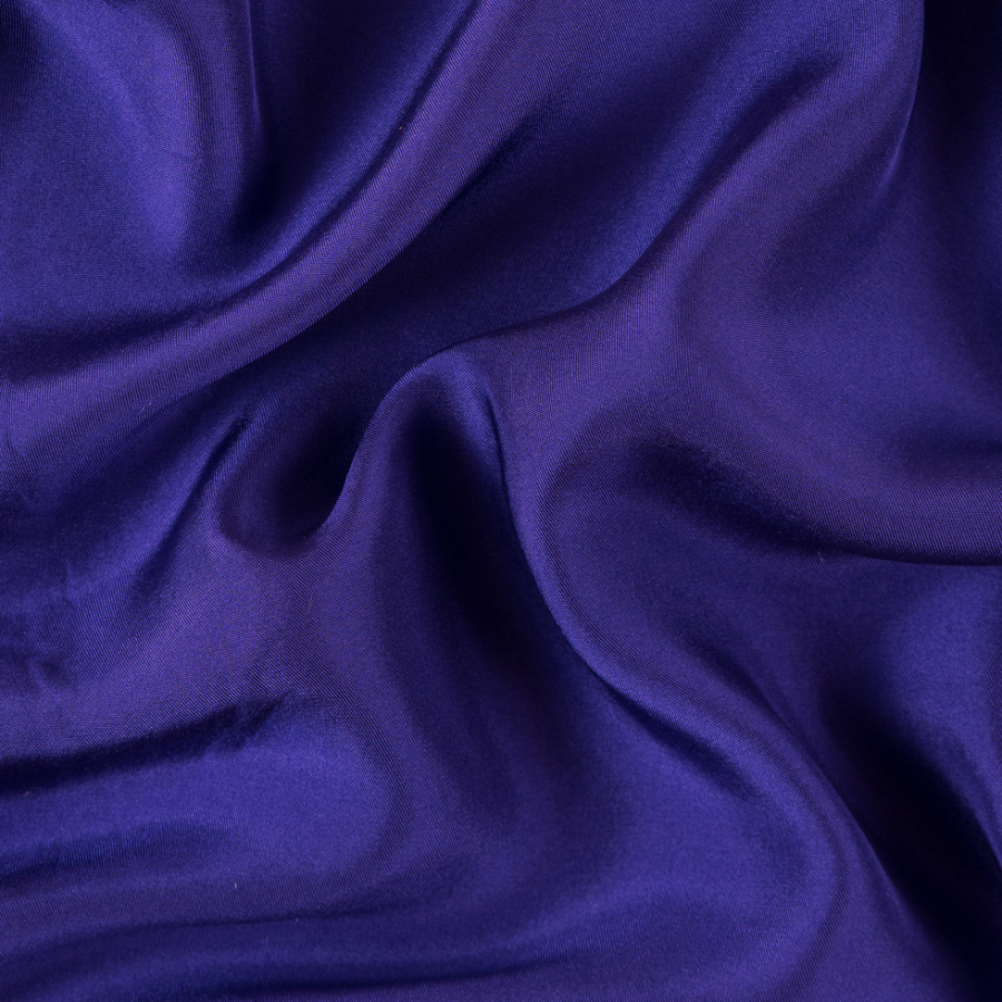 Fluid Purple Silk Twill | Mood Fabrics
