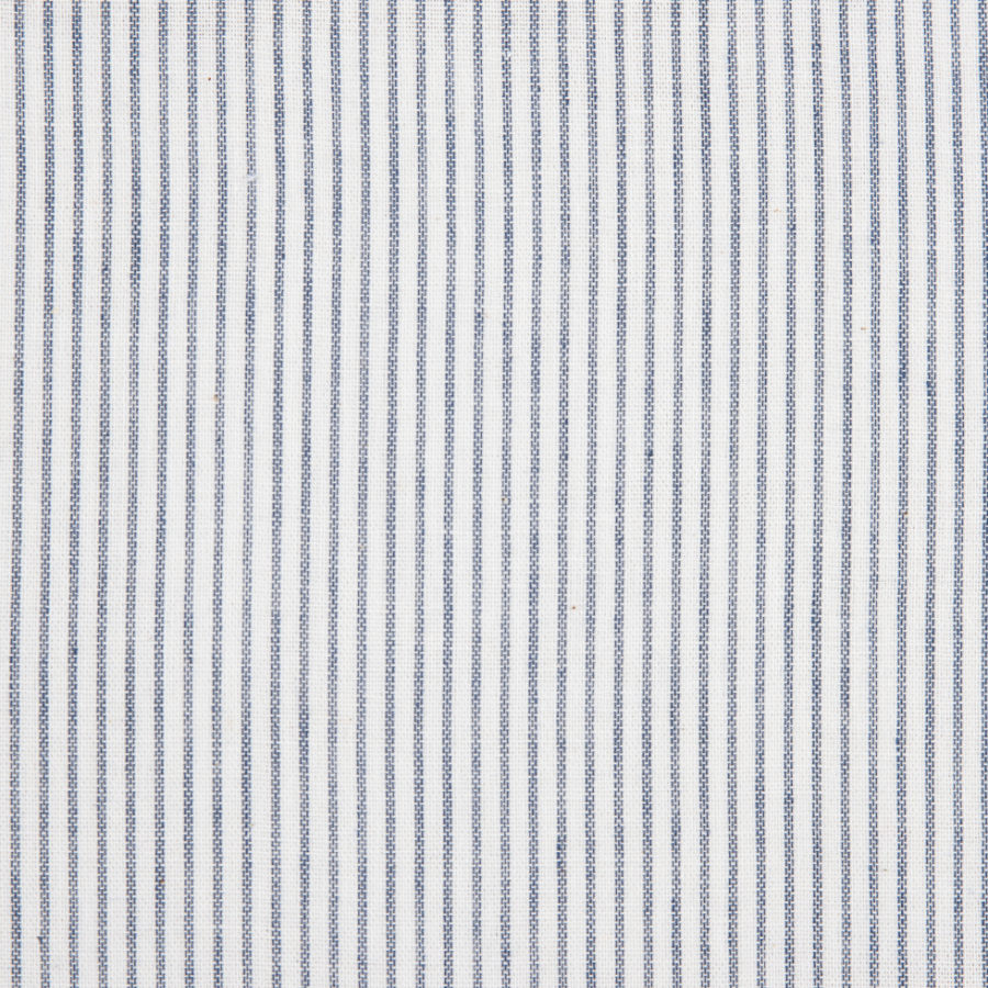 Rag & Bone Off-White/Black Striped Cotton Woven | Mood Fabrics