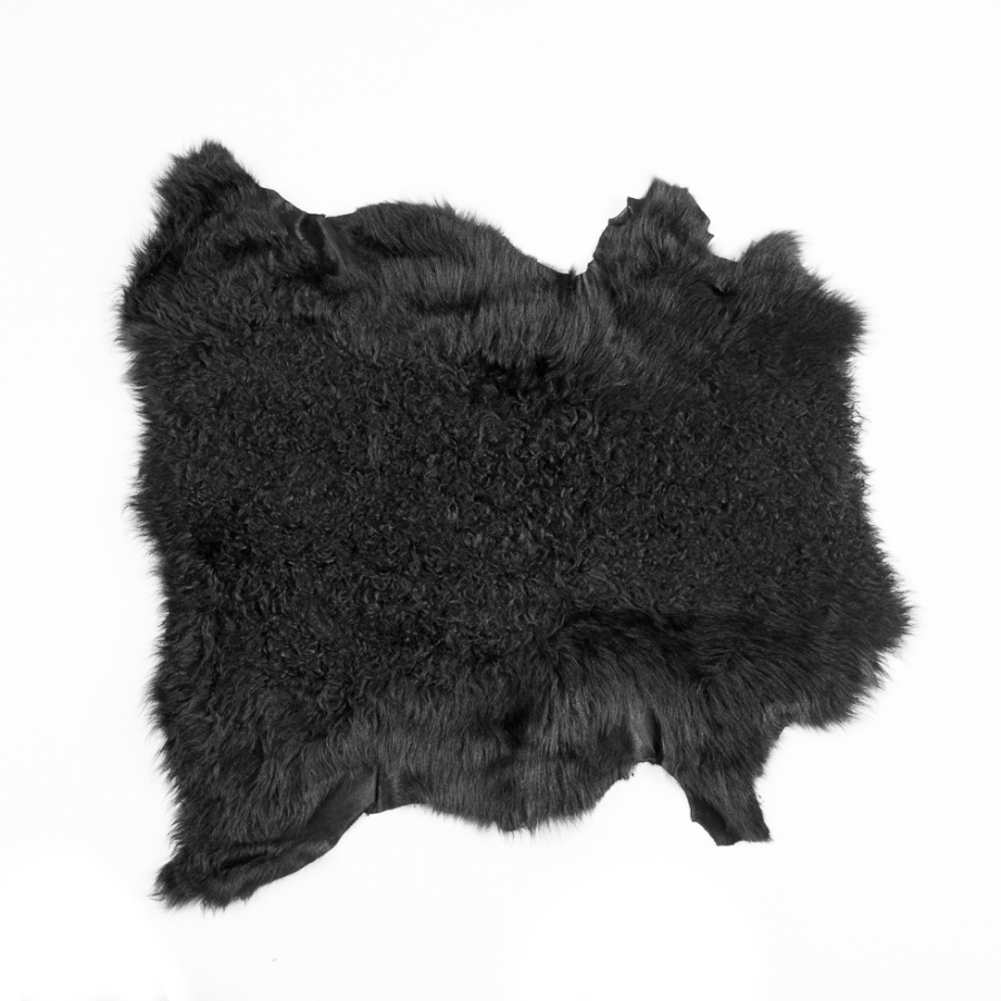 Theory Small Black Lamb Fur | Mood Fabrics