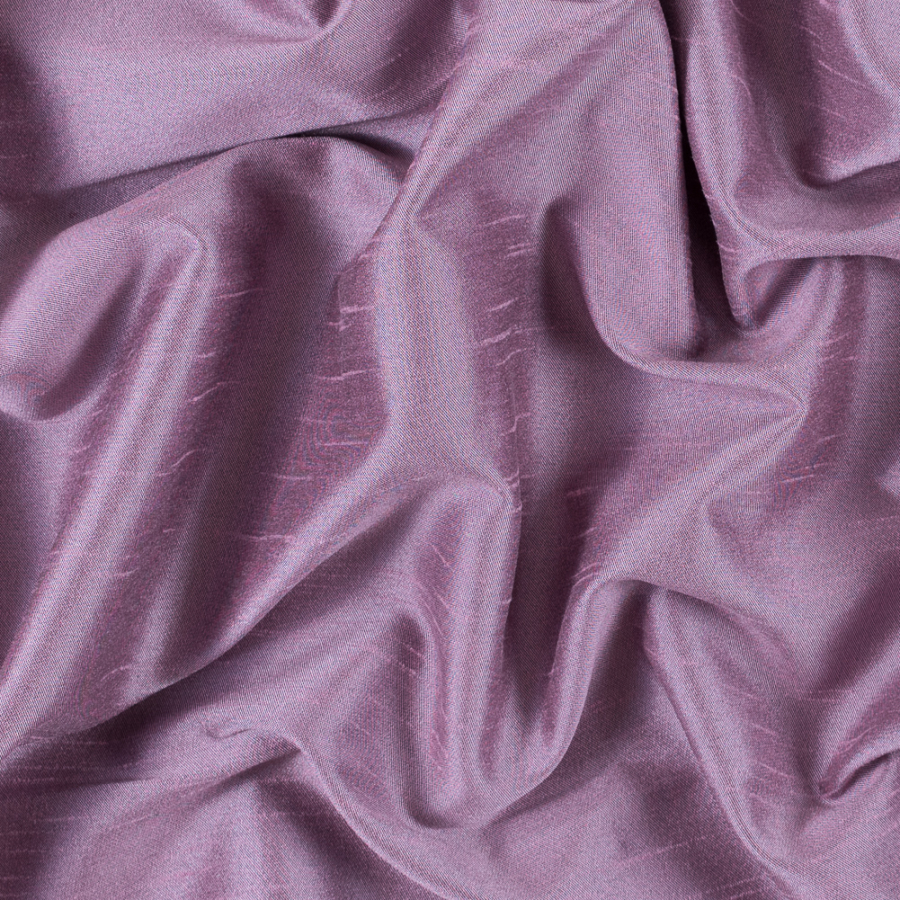 Sea Pink Solid Polyester Shantung | Mood Fabrics