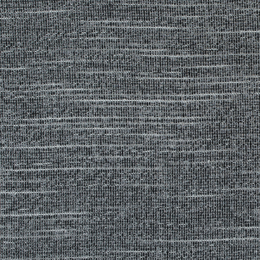Black/White Blended Cotton Tweed | Mood Fabrics