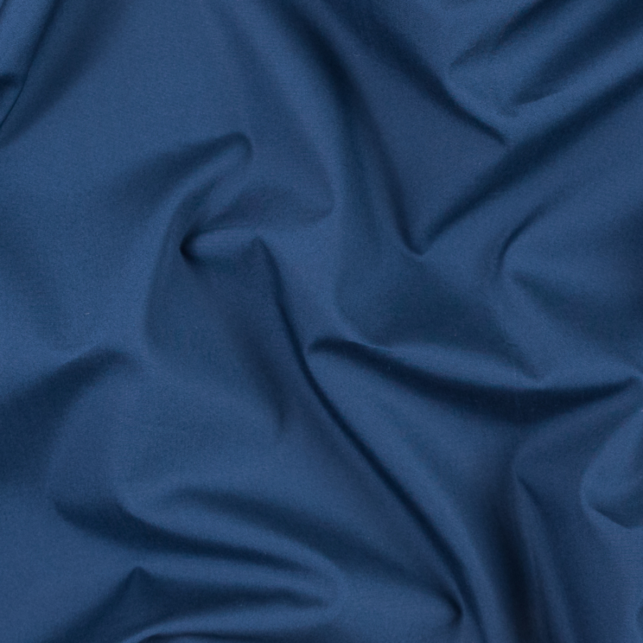 Navy 100% Pima Cotton Broadcloth | Mood Fabrics