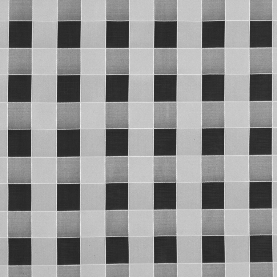 Italian White Checkered Organza | Mood Fabrics