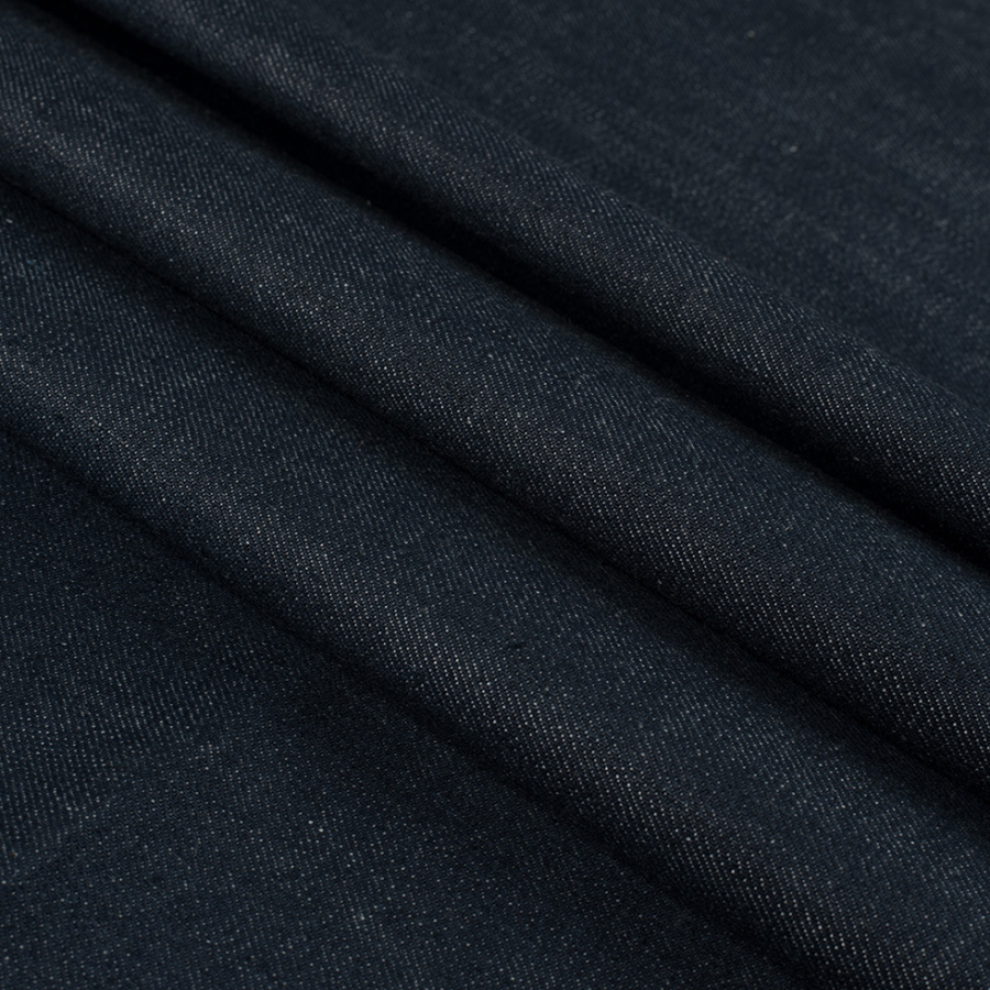 Insignia Blue Cotton Selvedge Denim - 10.2oz | Mood Fabrics