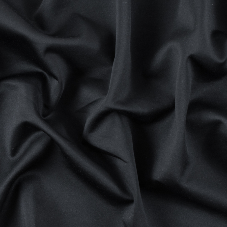 Darkest Spurce and Heathered Gray Double Faced Scuba Knit Neoprene | Mood Fabrics