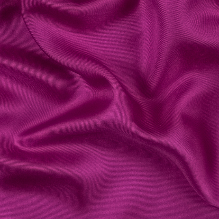 Barneys Italian Peony Silk Twill | Mood Fabrics
