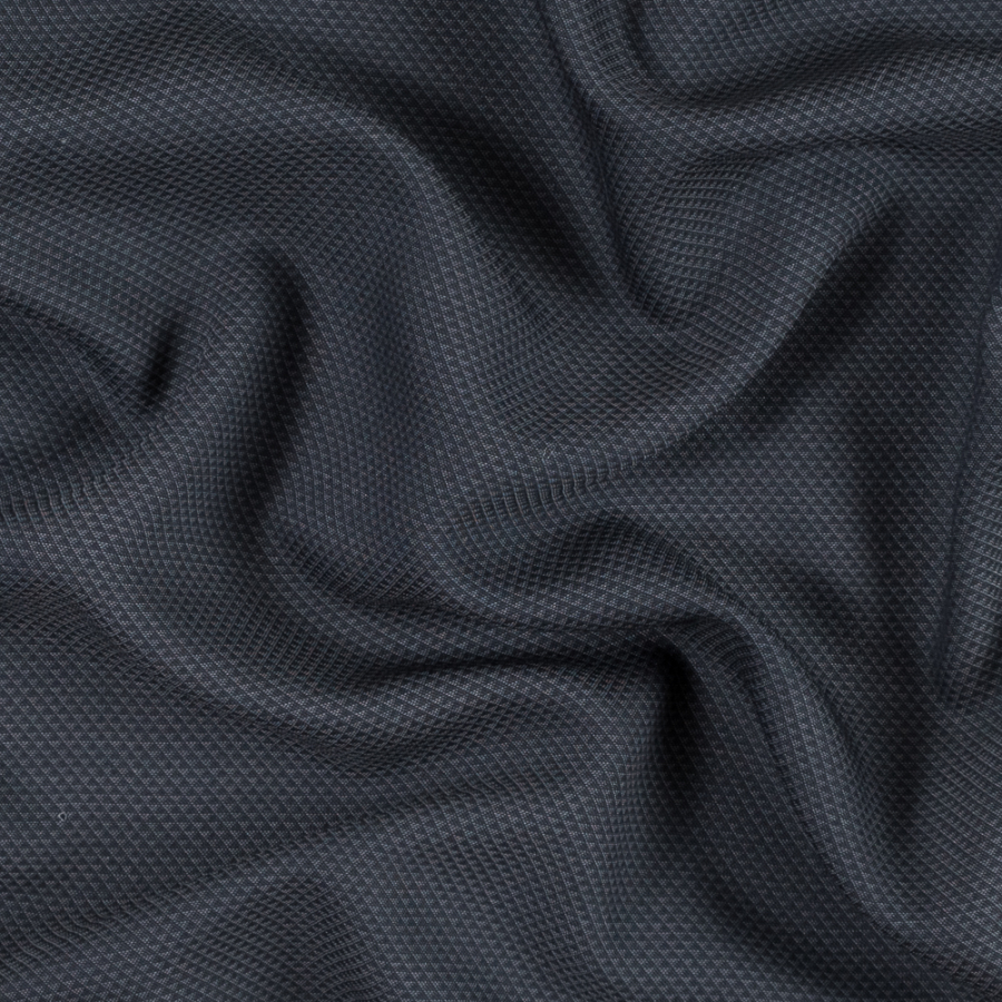 Armani Nine Iron Geometric Wool Suiting | Mood Fabrics