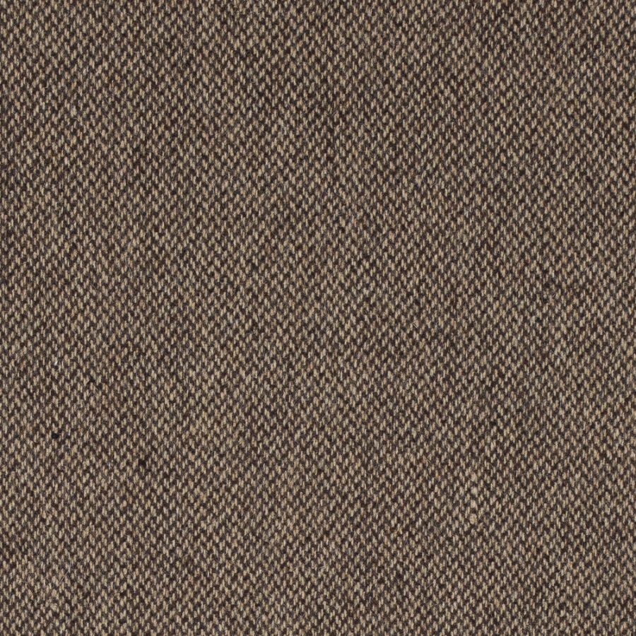 Armani Carafe and Beige Wool Tweed | Mood Fabrics