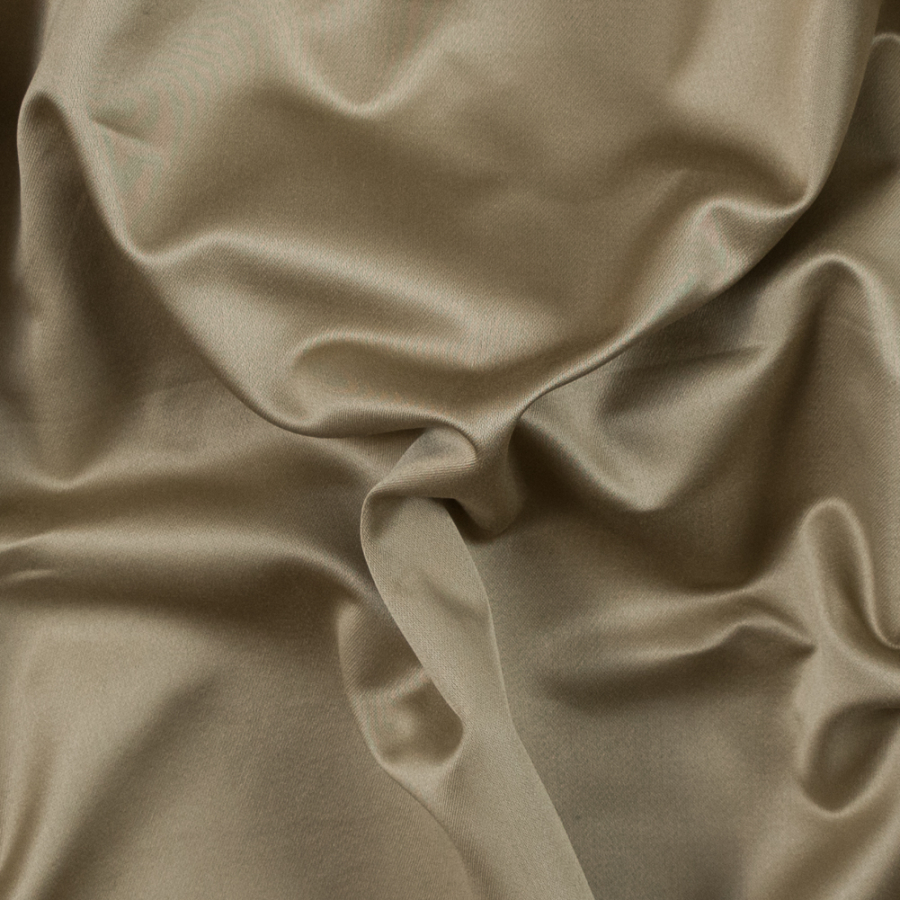 Cavalli Italian Gold Cotton Sateen | Mood Fabrics
