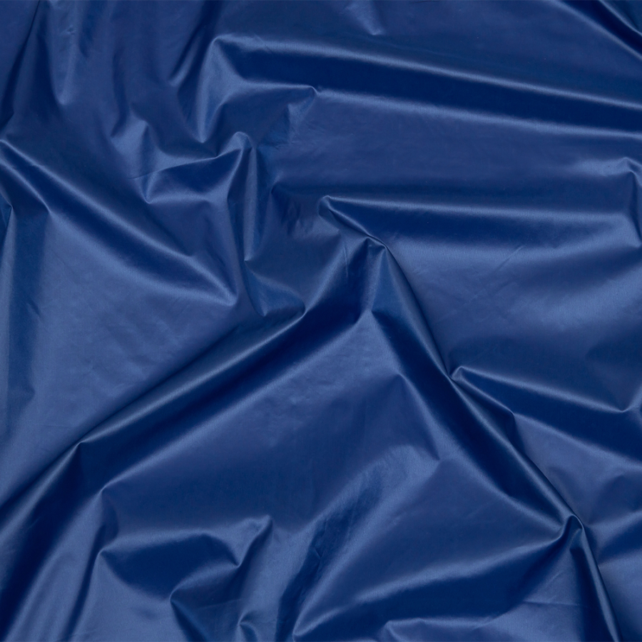Classic Blue Nylon with P/D Cire Finishing - 20D*20D | Mood Fabrics