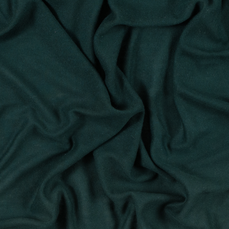 Forest Green Sheer Rayon Jersey | Mood Fabrics