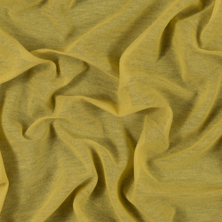Yellow Tissue Weight Cotton Jersey | Mood Fabrics