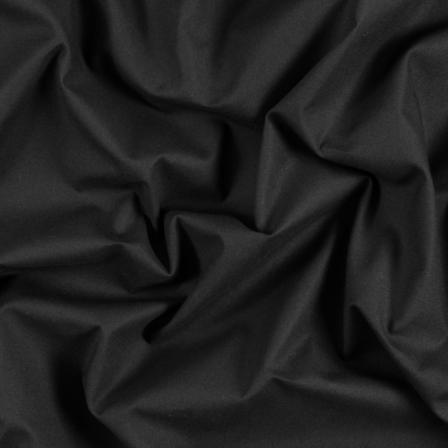 Black 45 Cotton Muslin | Mood Fabrics