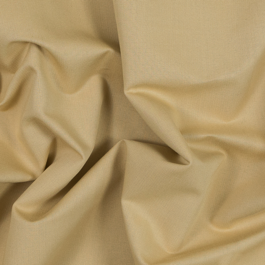 Briar Yellow Double-Faced Cotton Woven | Mood Fabrics