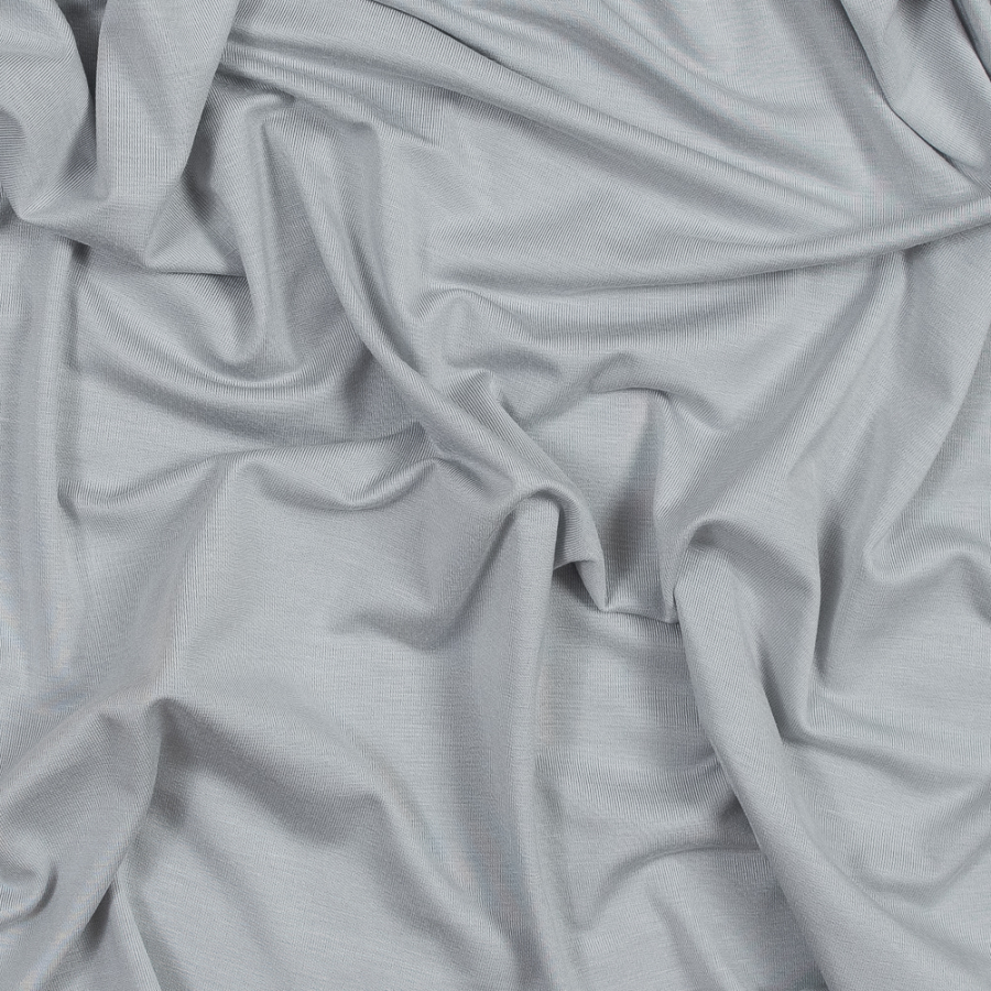 Vapor Gray Super Soft Baby Modal Jersey | Mood Fabrics
