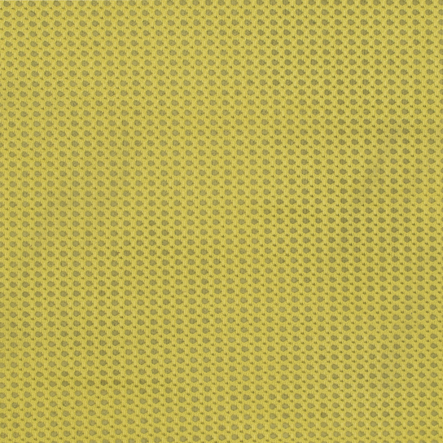 Italian Yellow Honeycomb Mesh Jacquard | Mood Fabrics