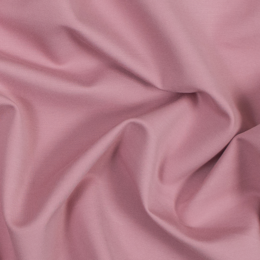 Premium Dusty Rose Stretch Ponte Knit | Mood Fabrics