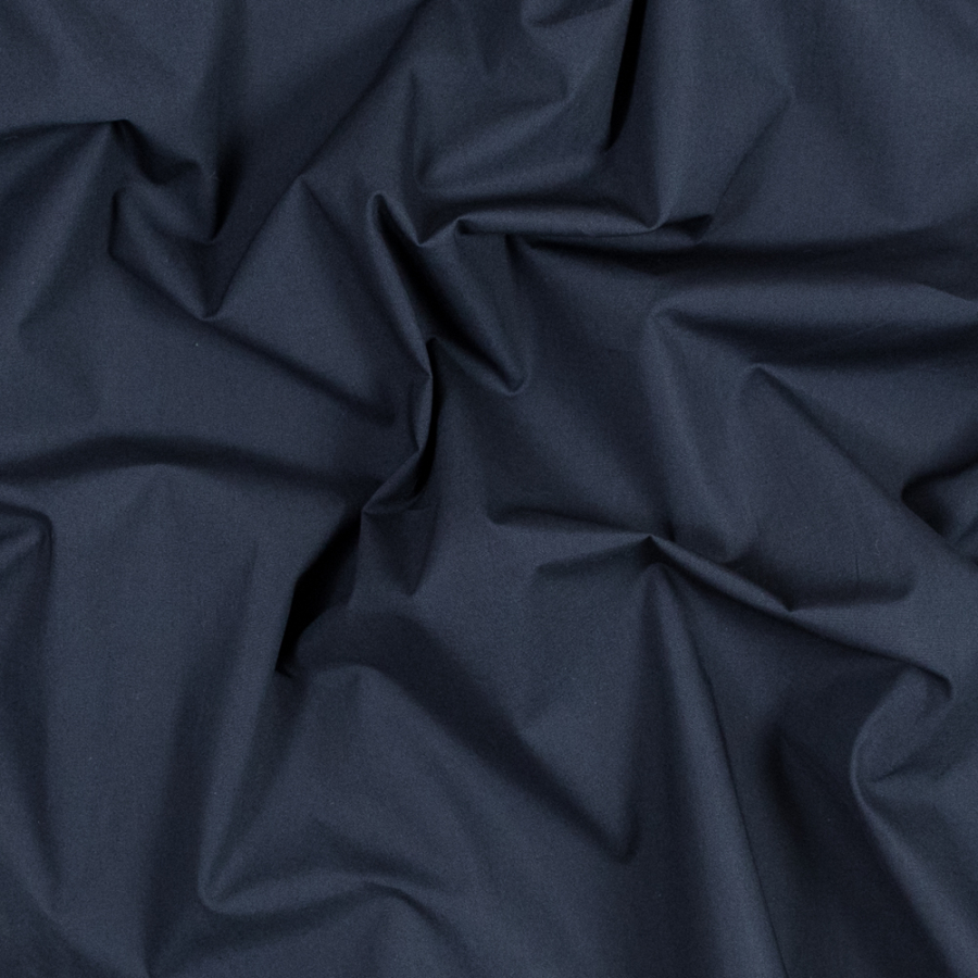 Helmut Lang Celeste Blue Stretch Dense Cotton Poplin | Mood Fabrics