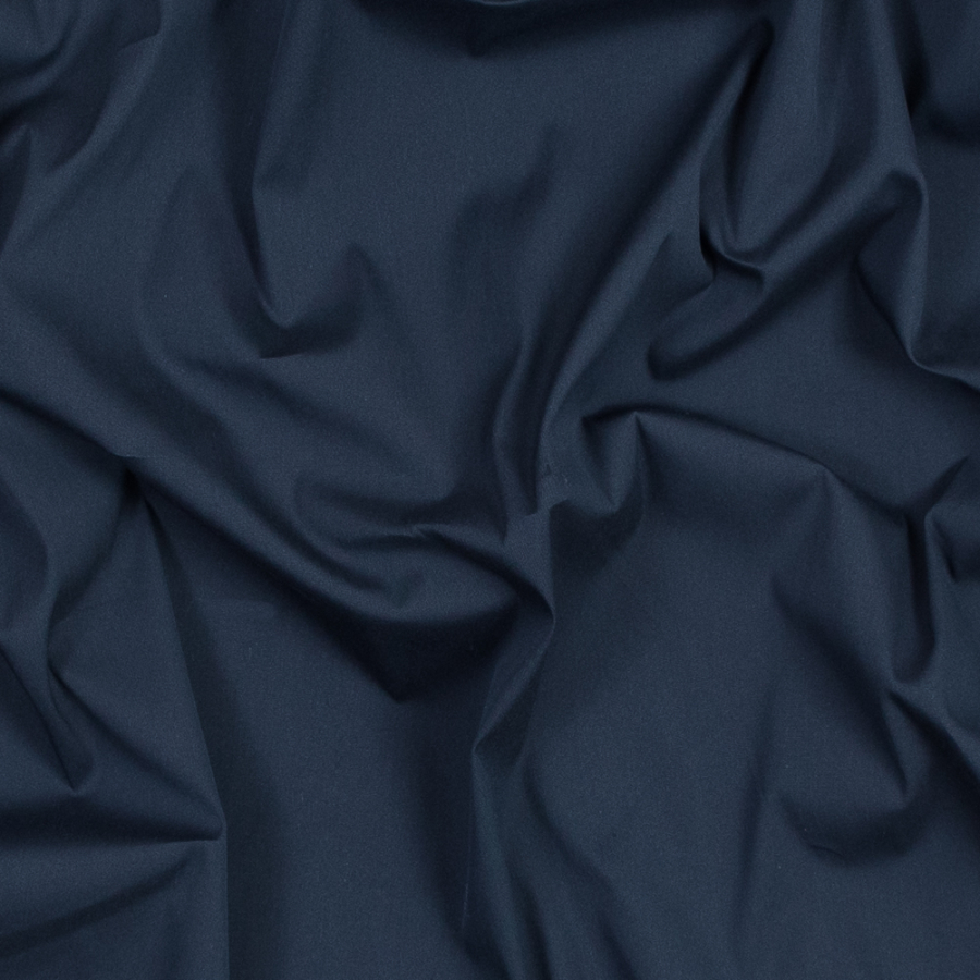Theory Sky Captain Blue Stretch Cotton Shirting | Mood Fabrics