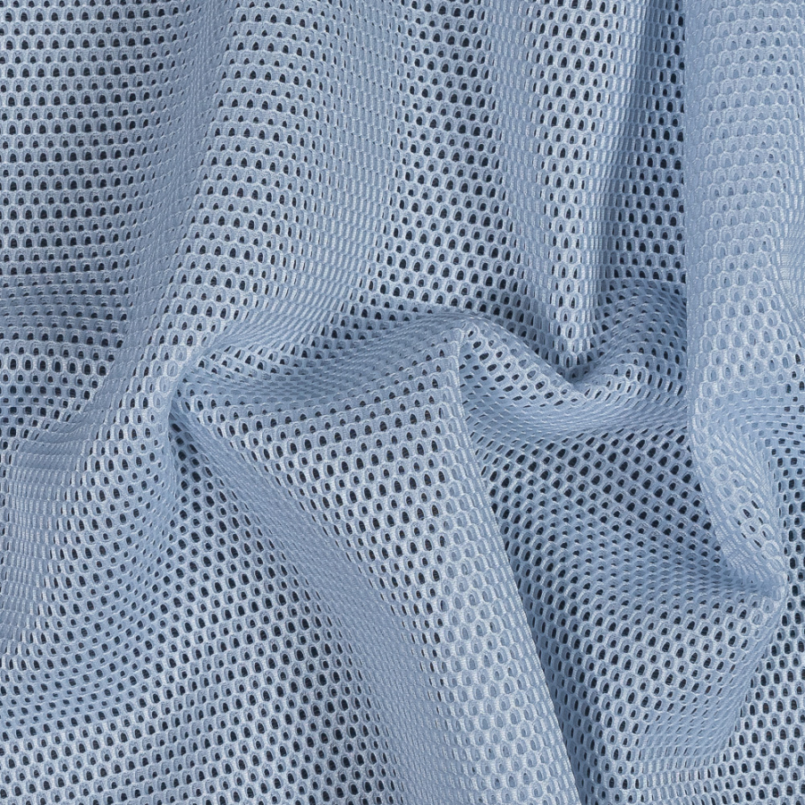 White Novelty Honeycomb Wonder Mesh | Mood Fabrics