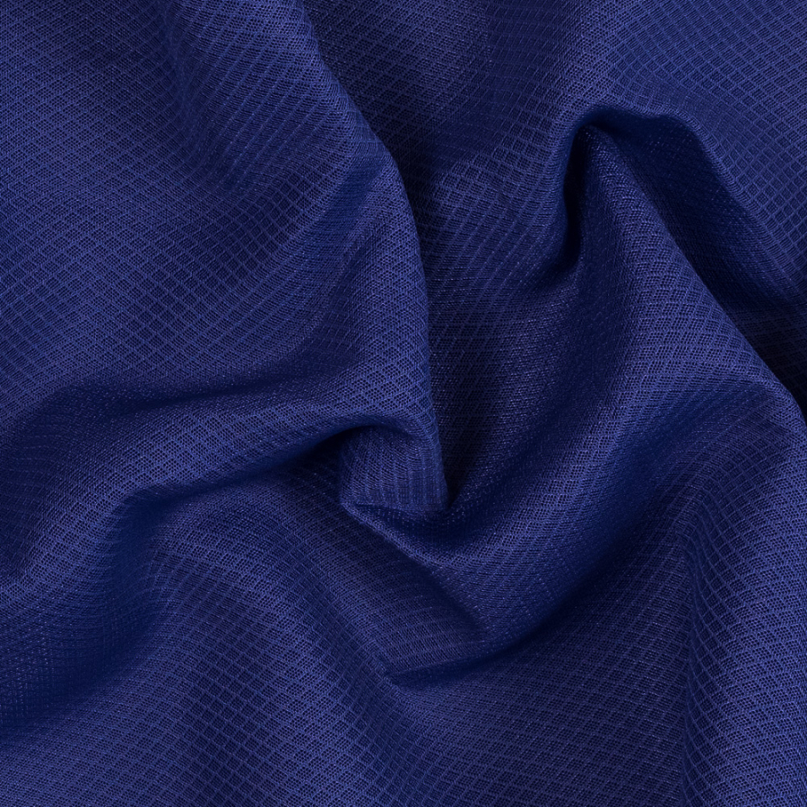 Purple Novelty Diamond Patterned Spacer Mesh | Mood Fabrics