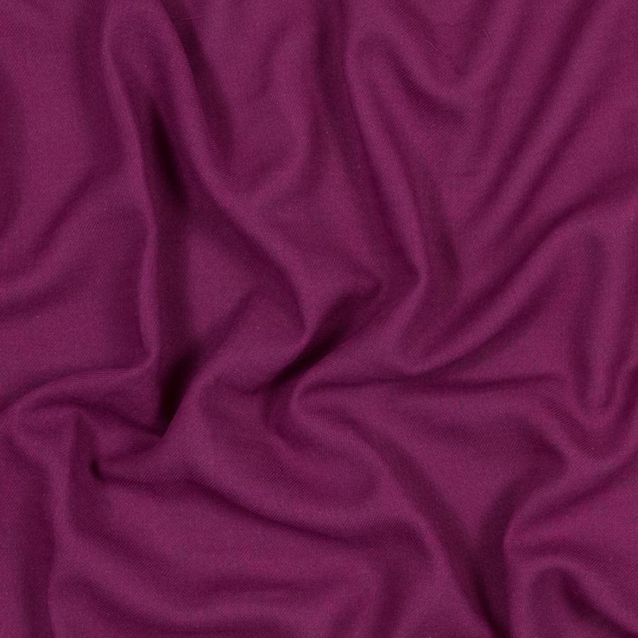 Fuchsia Sheer Wool Twill | Mood Fabrics