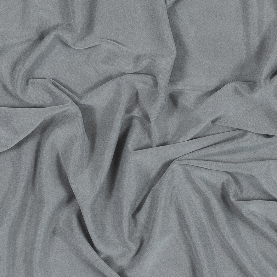 Helmut Lang Silver Stretch Cupro Jersey | Mood Fabrics