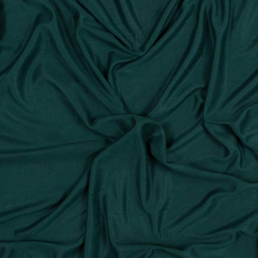 Theory Forest Green Rayon Jersey | Mood Fabrics
