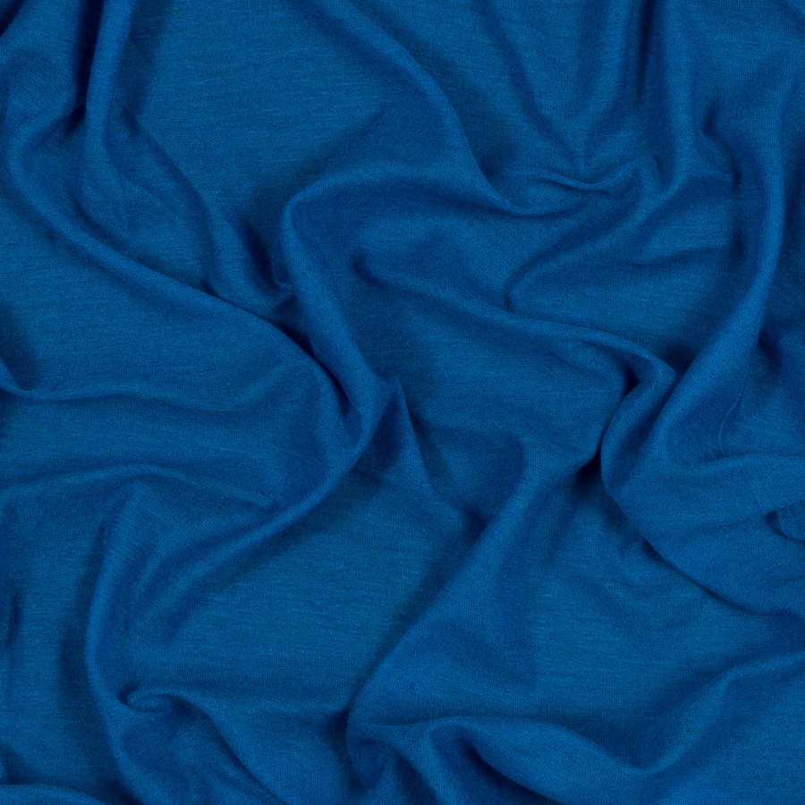 Theory Electric Blue Tissue Weight Jersey | Mood Fabrics