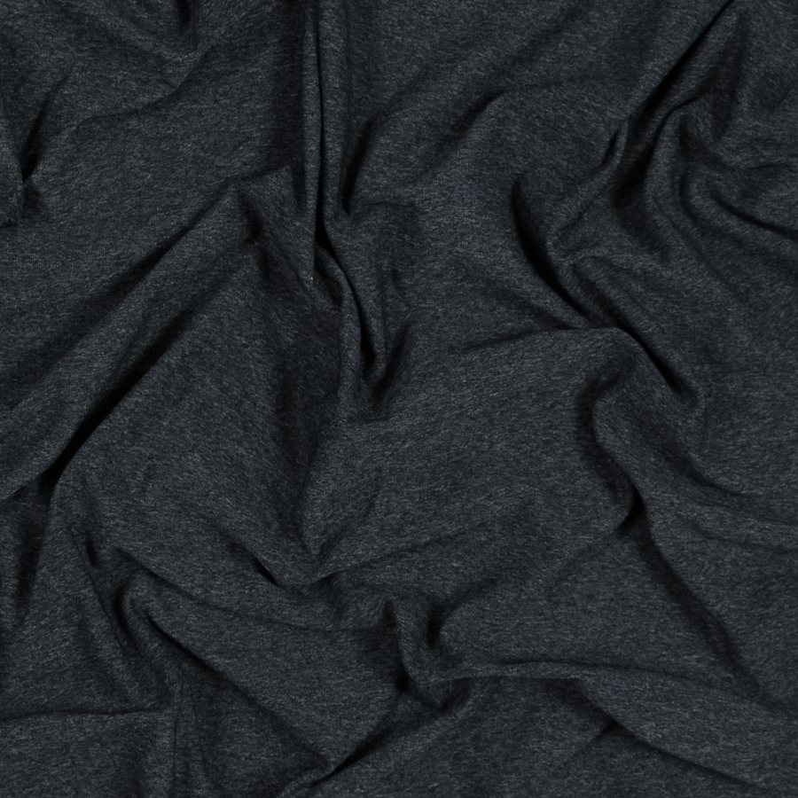 Theory Heather Gray Nylon and Polyester Jersey Knit | Mood Fabrics