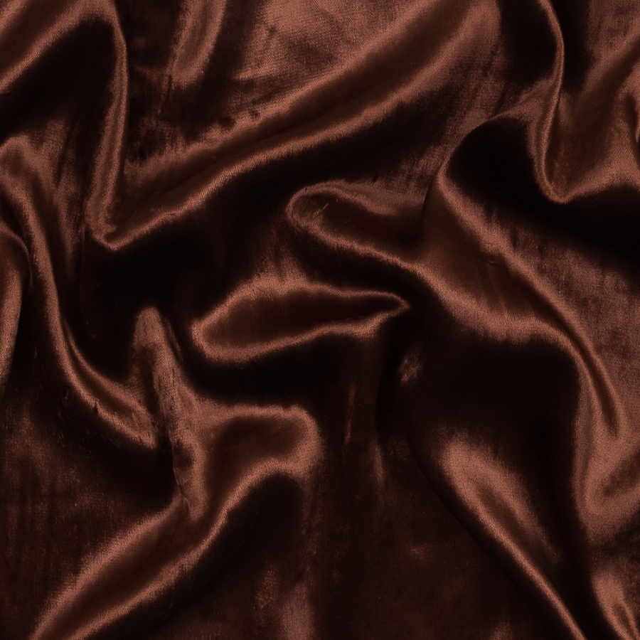 Bronze Low-Pile Rayon Velvet | Mood Fabrics
