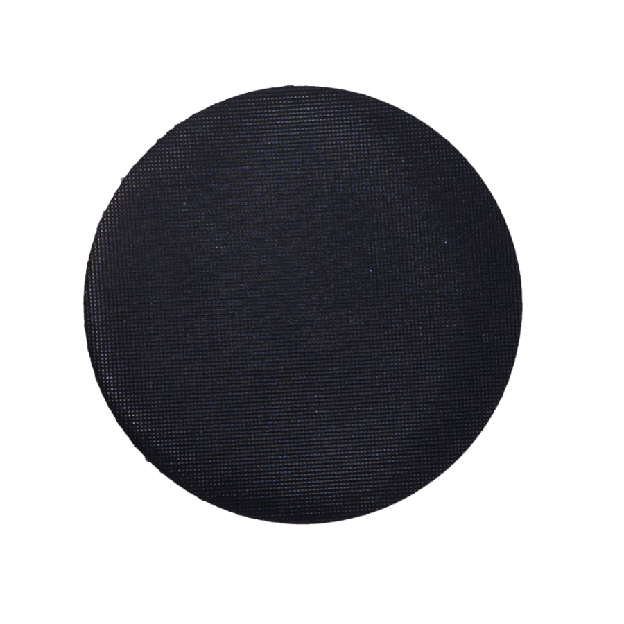 Black Plastic Shank-Back Button - 44L/28mm | Mood Fabrics