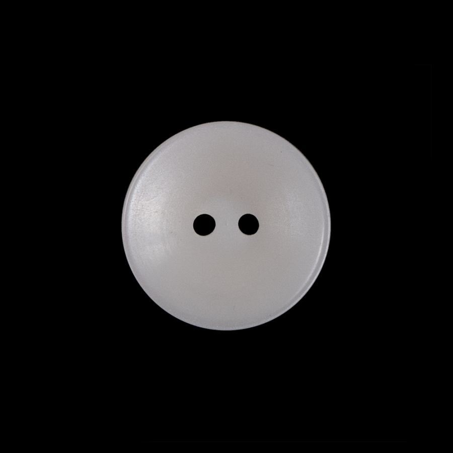 Ivory Plastic Two-Hole Button - 32L/20mm | Mood Fabrics