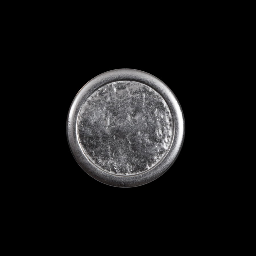 Italian Silver Metal Shank Back Button - 32L/20mm | Mood Fabrics