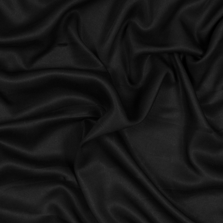 Black Tencel Twill | Mood Fabrics