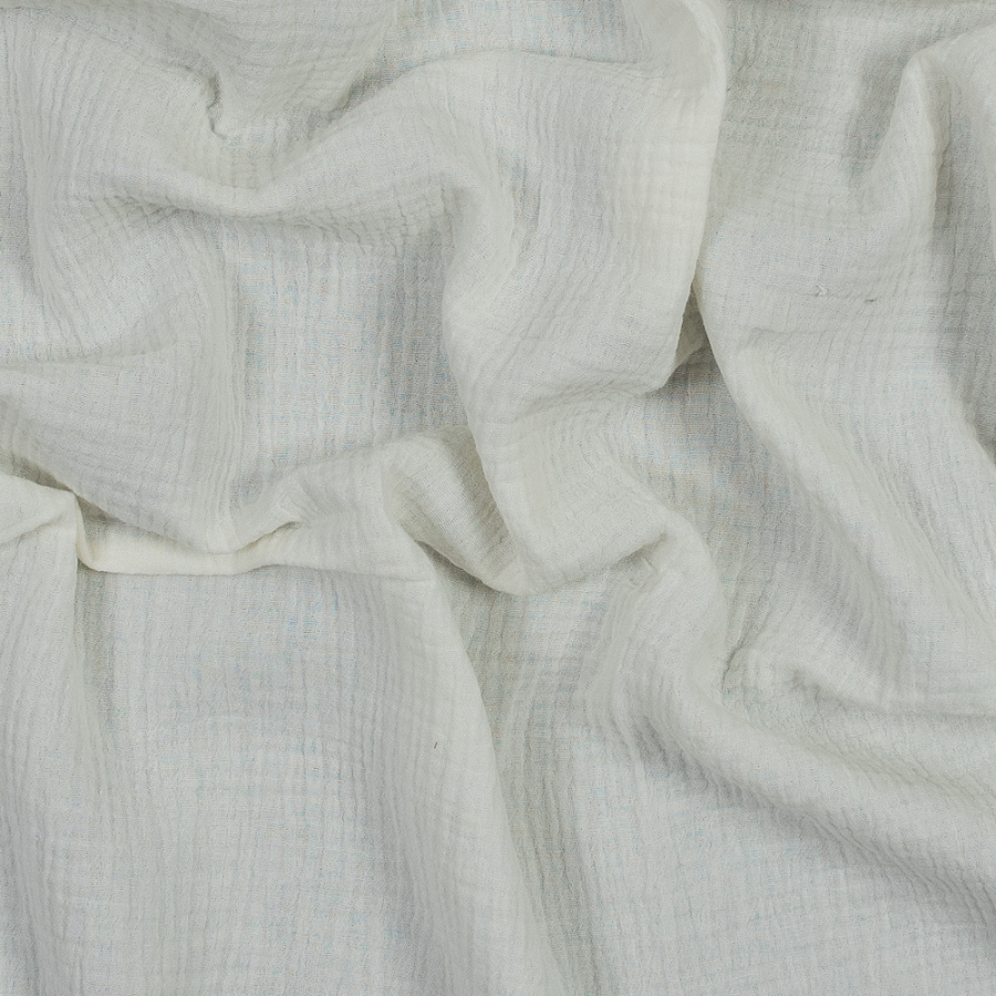 Ivory Double Cotton Gauze | Mood Fabrics