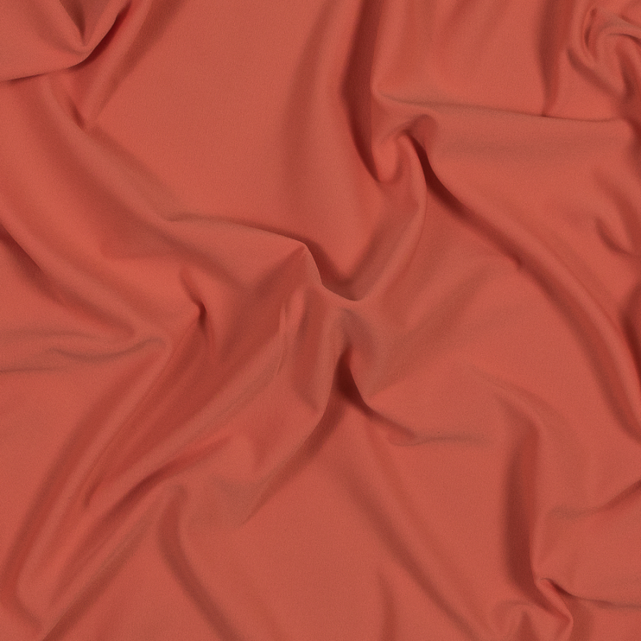 Fresh Salmon Antibacterial and Wicking Polyester Jersey | Mood Fabrics