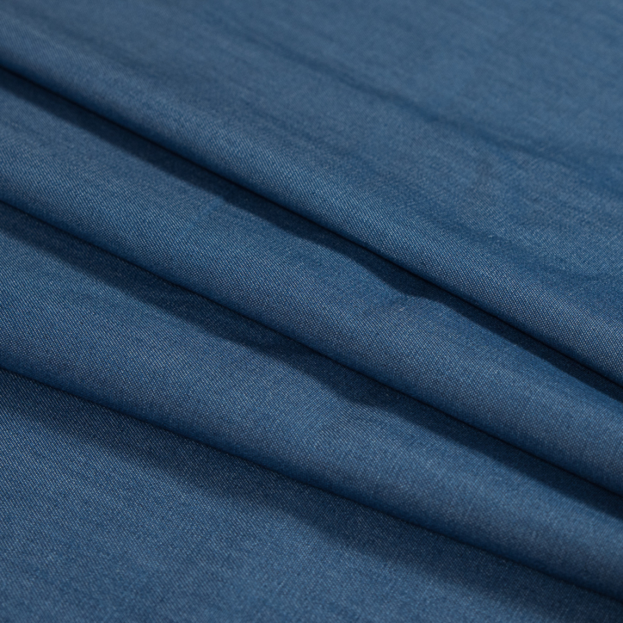 Medium Blue 6oz Hemp Denim - Hemp - Other Fabrics - Fashion Fabrics