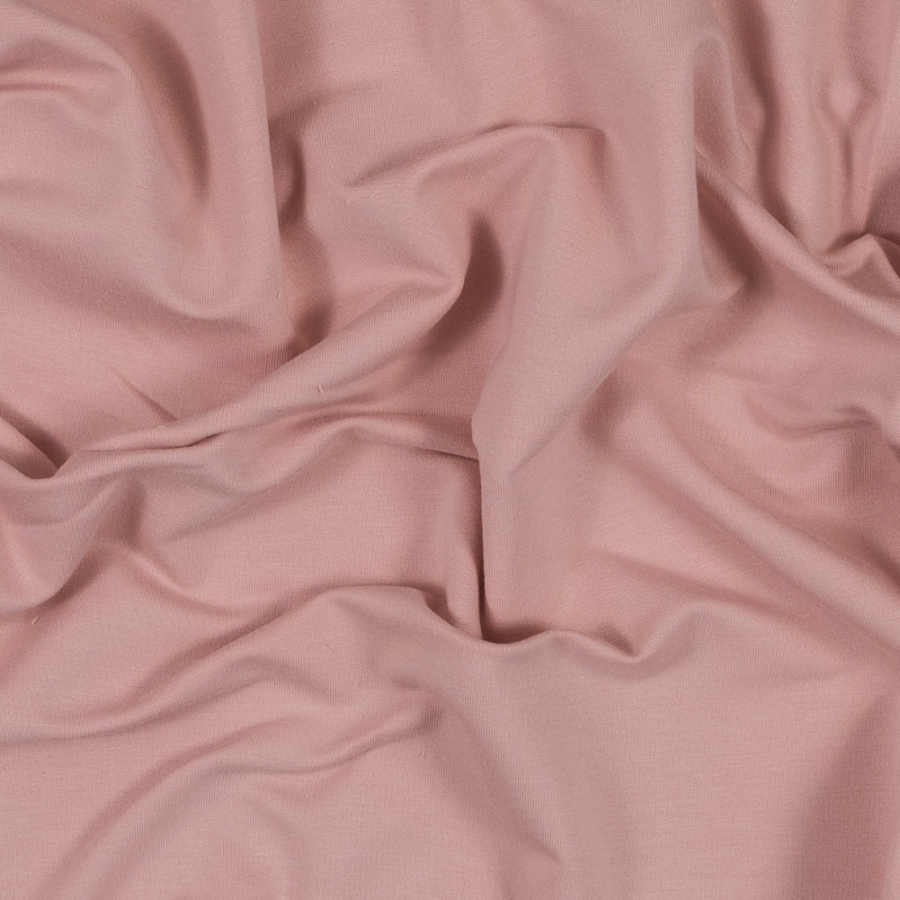 Mellow Rose Bamboo Stretch French Terry | Mood Fabrics