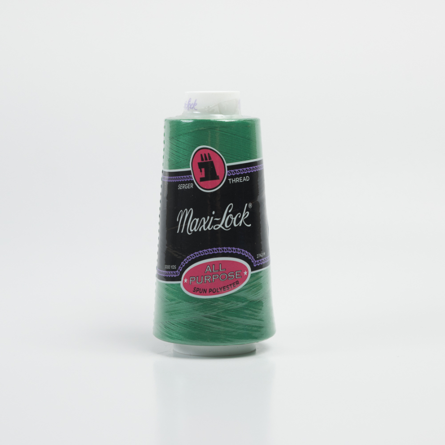 Maxilock Emerald Serger Thread - 3000 yards | Mood Fabrics