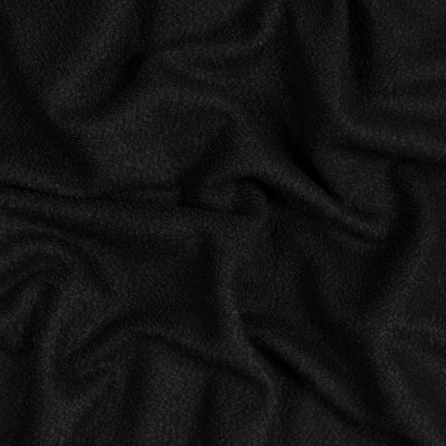 Black Chunky Knit Wool Boucle | Mood Fabrics