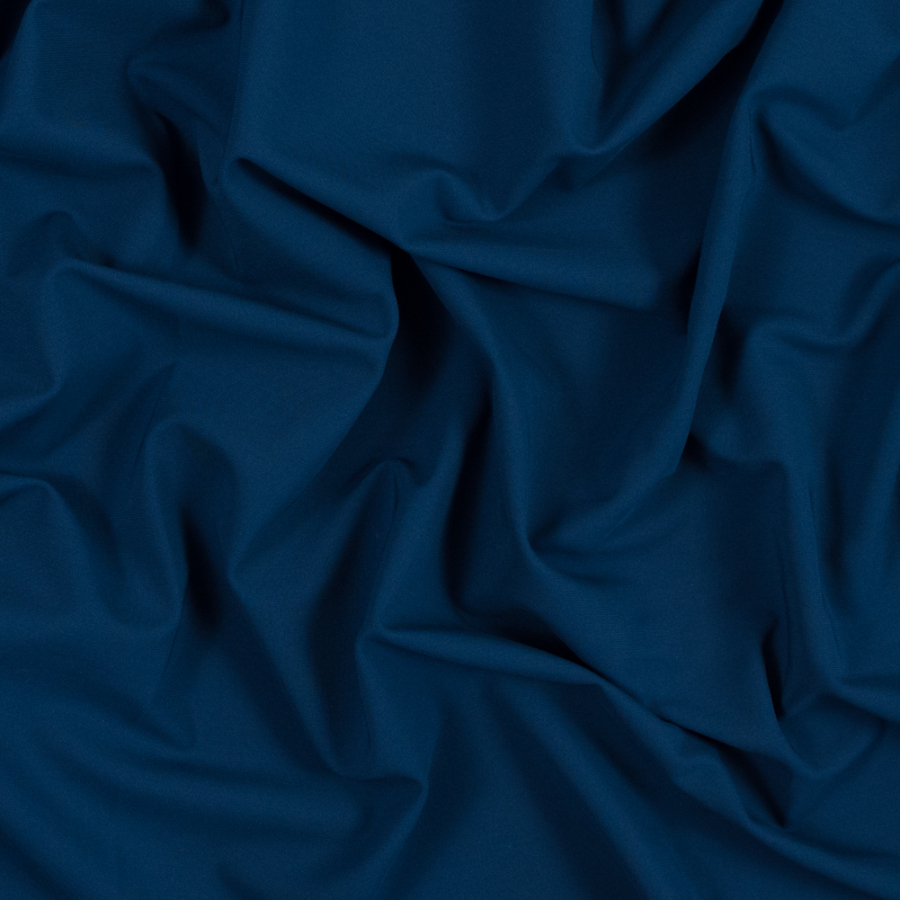 Derek Lam Estate Blue Stretch Rayon Double Knit | Mood Fabrics