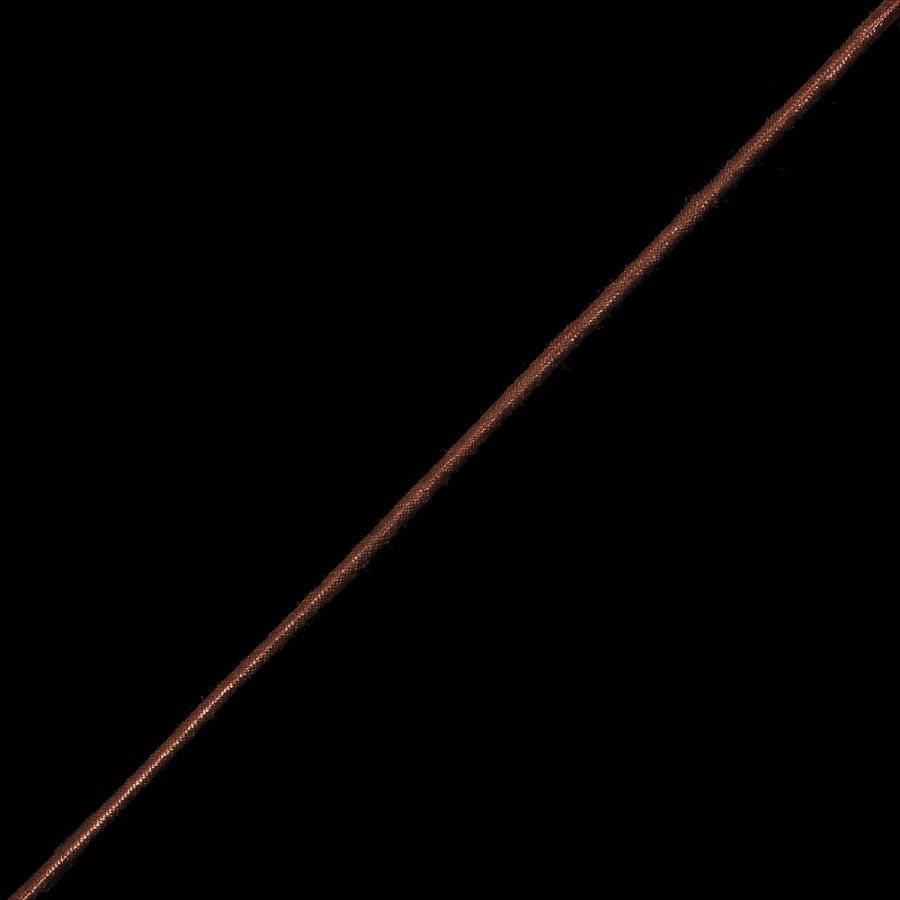 Metallic Bronze Braided Cord - 0.25 | Mood Fabrics