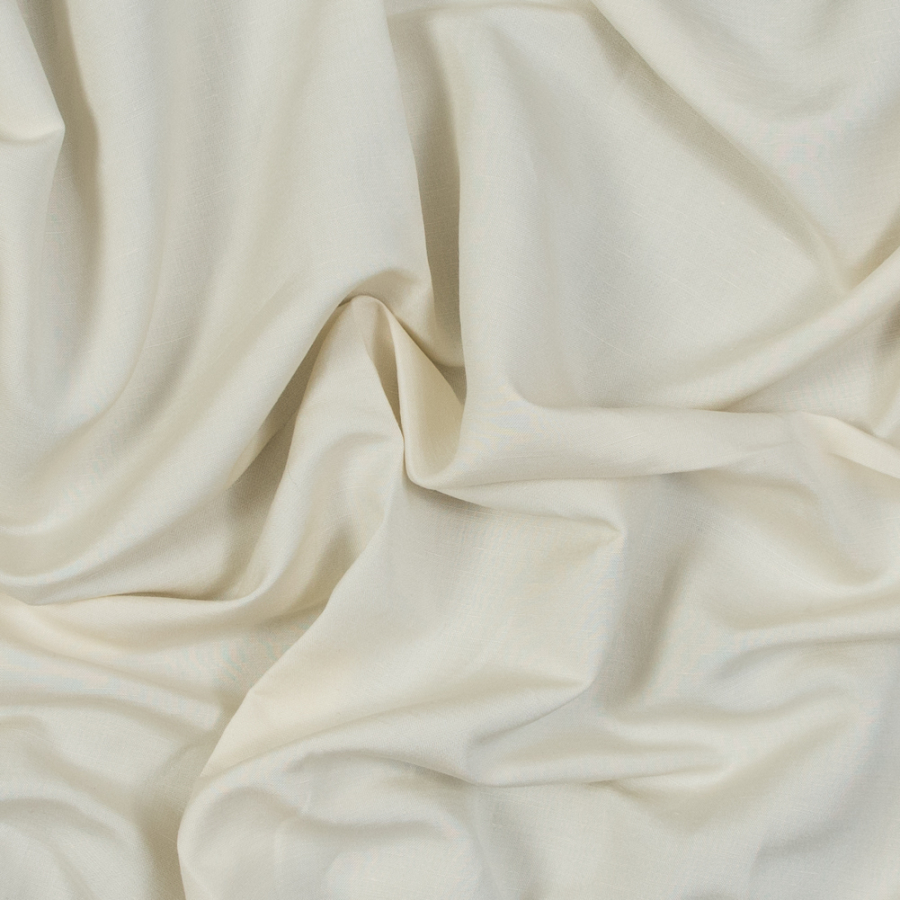 Tivoli Ecru Linen and Rayon Woven | Mood Fabrics